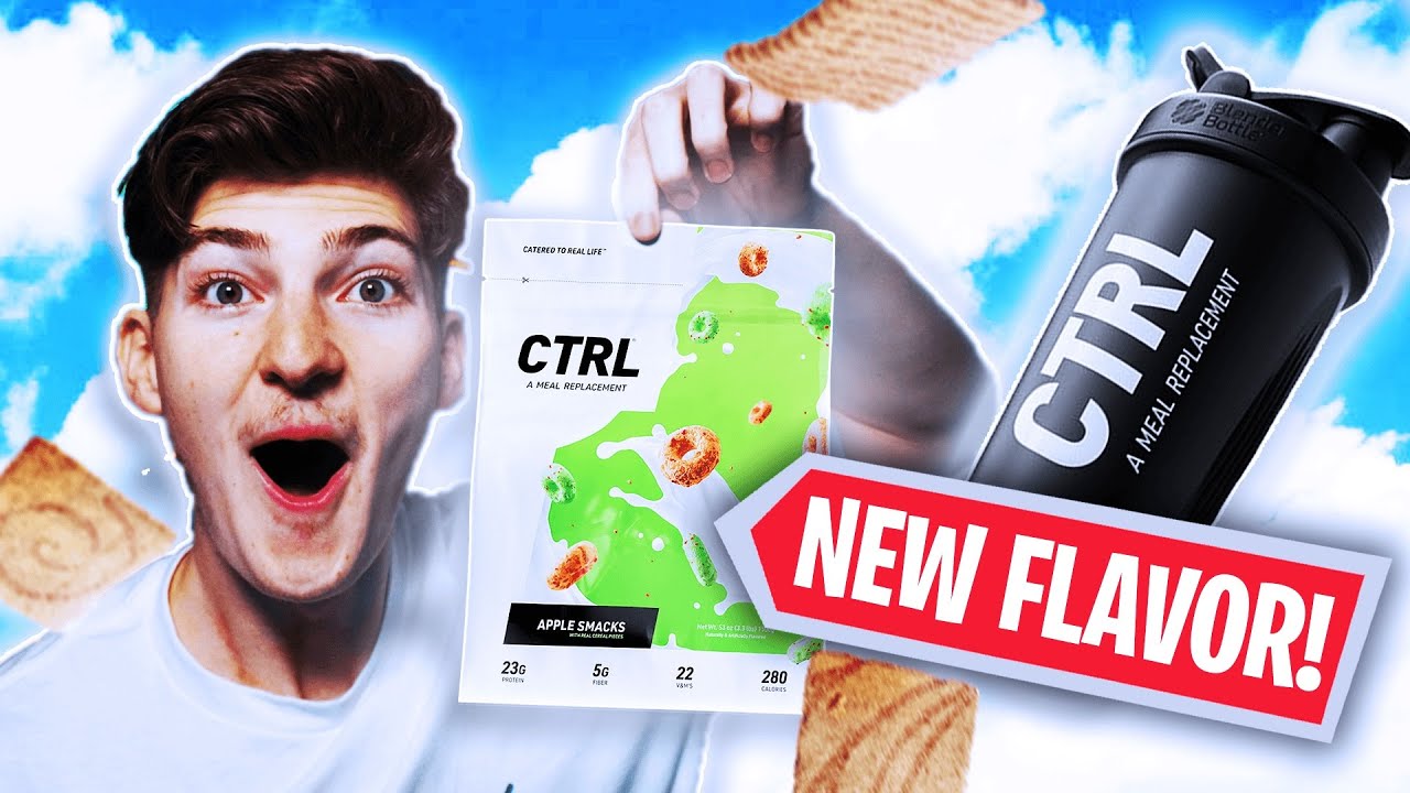 Trying the *NEW* "APPLE SMACKS" Drink CTRL Flavor!!