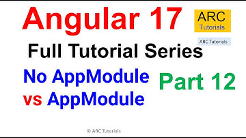 Angular 17 Tutorial #12 - No AppModule | Angular 17 Tutorial For Beginners