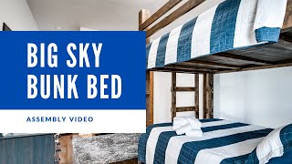 High End Adult Bunk Bed Assembly Video