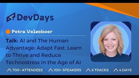 Petra Velzeboer: Adapt Fast. Learn to Thrive and Reduce Technostress in the Age of AI.