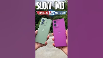 Moto Edge 40 VS Moto g96 Slow Motion Camera Comparison 🚀