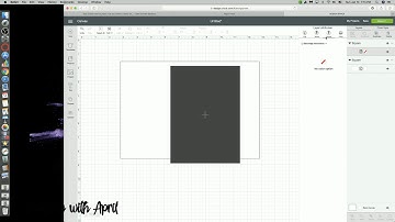 Crafting With April - Creating a Gatefold Base  in Design Space  in seconds!