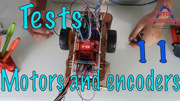 Motors and Encoders Test, arduino program
