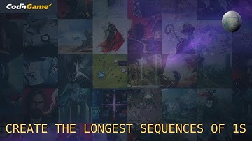 [CODINGAME]- PUZZLE CREATE THE LONGEST SEQUENCE OF 1S - EPIDOSE 37  [JAVASCRIPT]