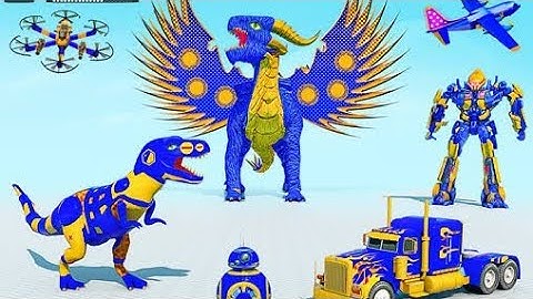 Flying Dragon Robot Car Transformation - Android iOS Gameplay | Car Robot Transform | ASIF GAMES