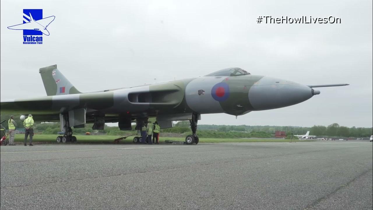 Vulcan XL426 High Power Engine Run & Engineering Taxy Test May 2023