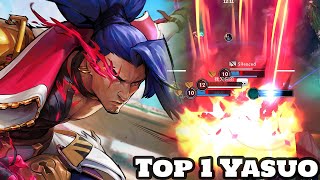 Wild Rift Yasuo - Top 1 Yasuo Gameplay Rank Sovereign