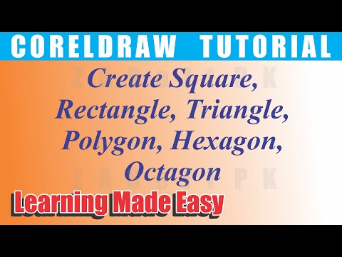 Corel Draw Tutorial: Master Geometric Shapes for Stunning Designs