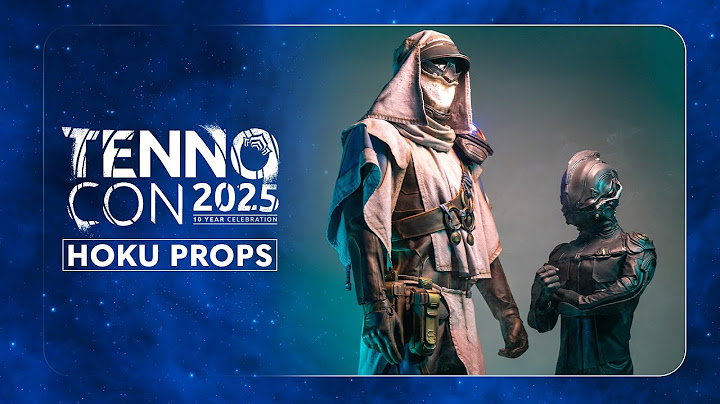 TennoCon 2025 | HokuProps: Drifter And Operator Life-Sized Mannequins