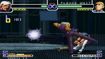 kof 2002 Rugal vs ramon (multiple fireball bug)