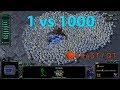 StarCraft 2: ONE Ultralisk VS 1000 Probes!