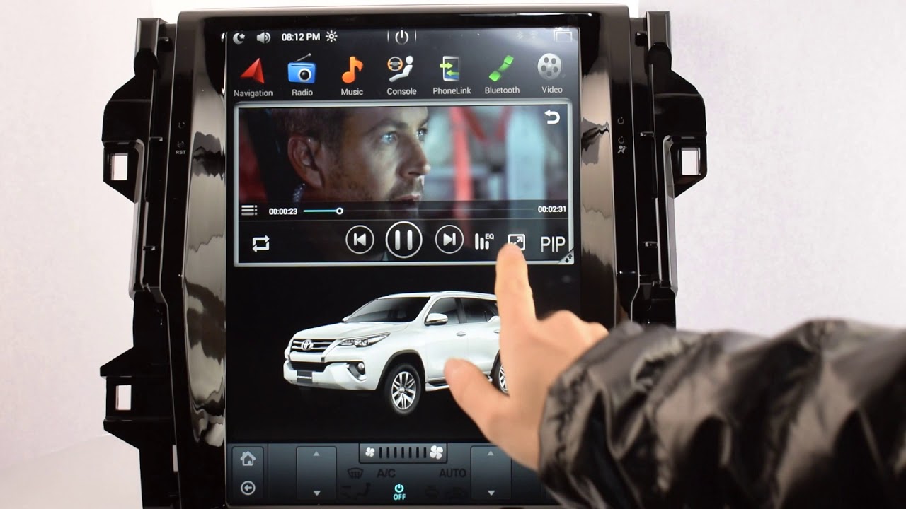 KiriNavi Vertical Screen Tesla Style 12.1