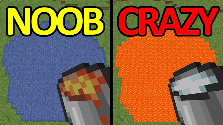 how different players do MLG water bucket