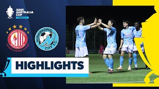Darwin Olympic v Nunawading City | Highlights | Hahn Australia Cup 2025 Round of 32