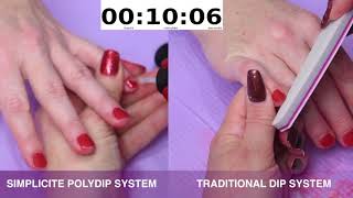 NSI Nails: PolyDip System Vs. Resin Dip