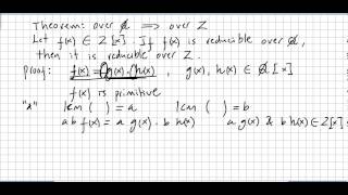 Group Theory 77, Over Q  implies Over Z