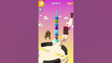 Stack Rider Lvl 5 | Mobile Gameplay #shorts #gaming #ytshorts #gameviral