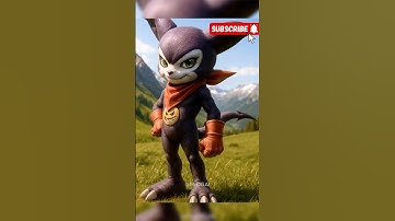 Impmon’s EPIC Mega Evolution 😈#digimon #digivolution #digimontamers #shorts