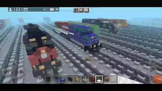 Minecraft Train Building part 2
