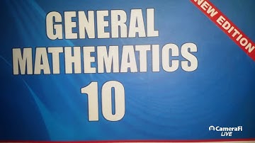 General Mathematics 10th Class Chapter 3 Exercise 3.1 question 9  to 15 by THE IMRAN ACADEMY
