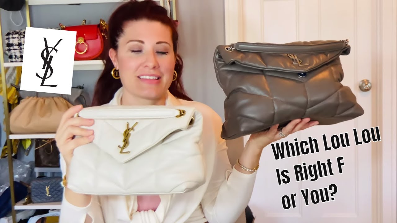 BAG COMPARISON: YSL LOULOU SMALL VS. MEDIUM – WHAT FITS, MEASUREMENTS &  PRICES