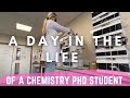 Une journe raliste dans la vie dun doctorant en chimie  vlog de doctorat