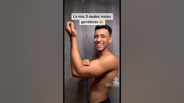 Cuantos dedos? Bicep genéticas 💪🏾