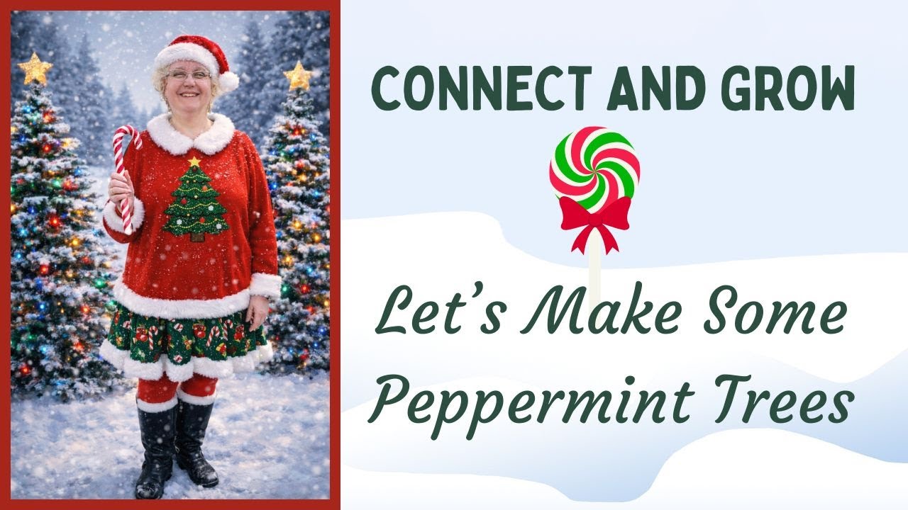 Peppermint Tree Timber CONNECT AND GROW! Let’s Make A Peppermint Tree! - YouTube