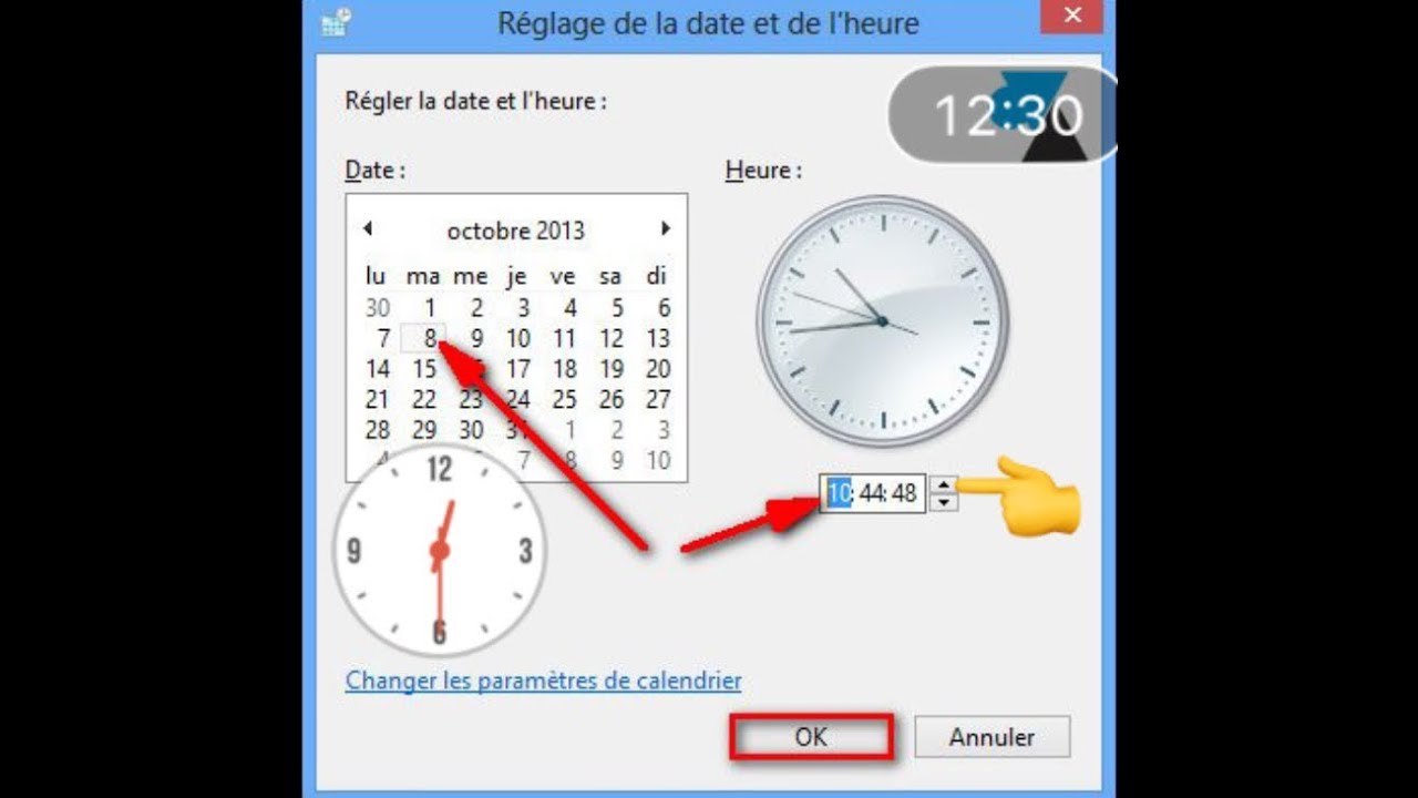 Régler date et heure Windows 10 facilement 2021 comment mettre a jour automatiquement