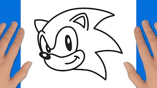 How to Draw Sonic - Toys Kids