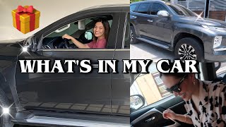 What's in my car 🎁 Grateful for this! | Jia Lacson