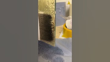 Steady gilding ! #art #goldleaf #shortvideo #painting #custom #gilding #short #shorts #shortsvideo