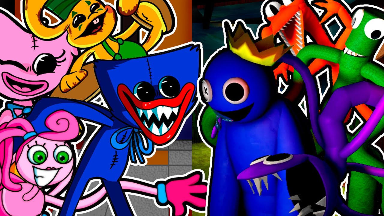 PURPLE Takes REVENGE?!😳(NEW!) Rainbow Friends x Poppy Playtime