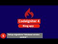 #5 CodeIgniter 4 Migrations Tutorial: Manage Database Changes Easily