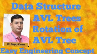 DSAL64: AVL Trees| Rotation of AVL Tree | Data Structure in hindi
