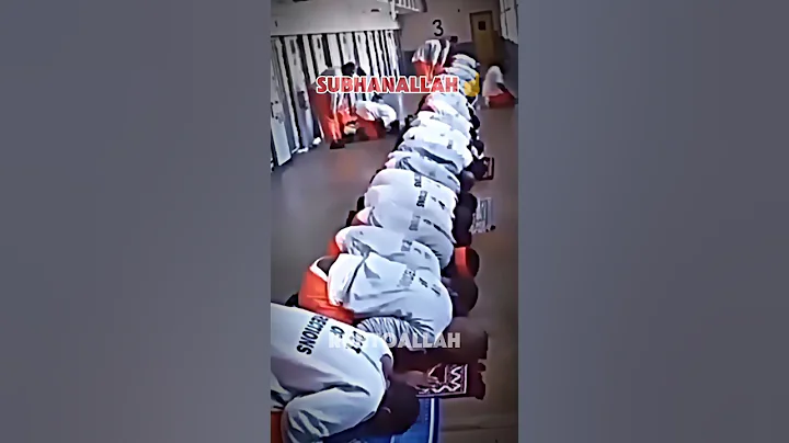 100 prisoners accepted Islam inside the American prison😍#shorts #islam