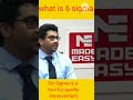 6 Sigma Concept in Mechanical Engineering | Best Interview Tips