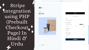[ Latest  08/2021 ] Stripe Integration With Stripe Checkout Using PHP  IN URDU & Hindi