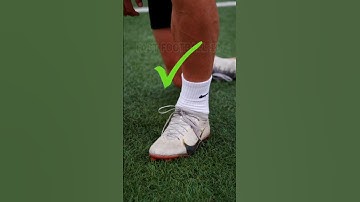 How to Tie Your Football Boots Like a Pro? ⚽👟 #football #athletica #progreen #lining #adidasfootwear