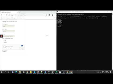 bypassing CAPTCHA   Demo