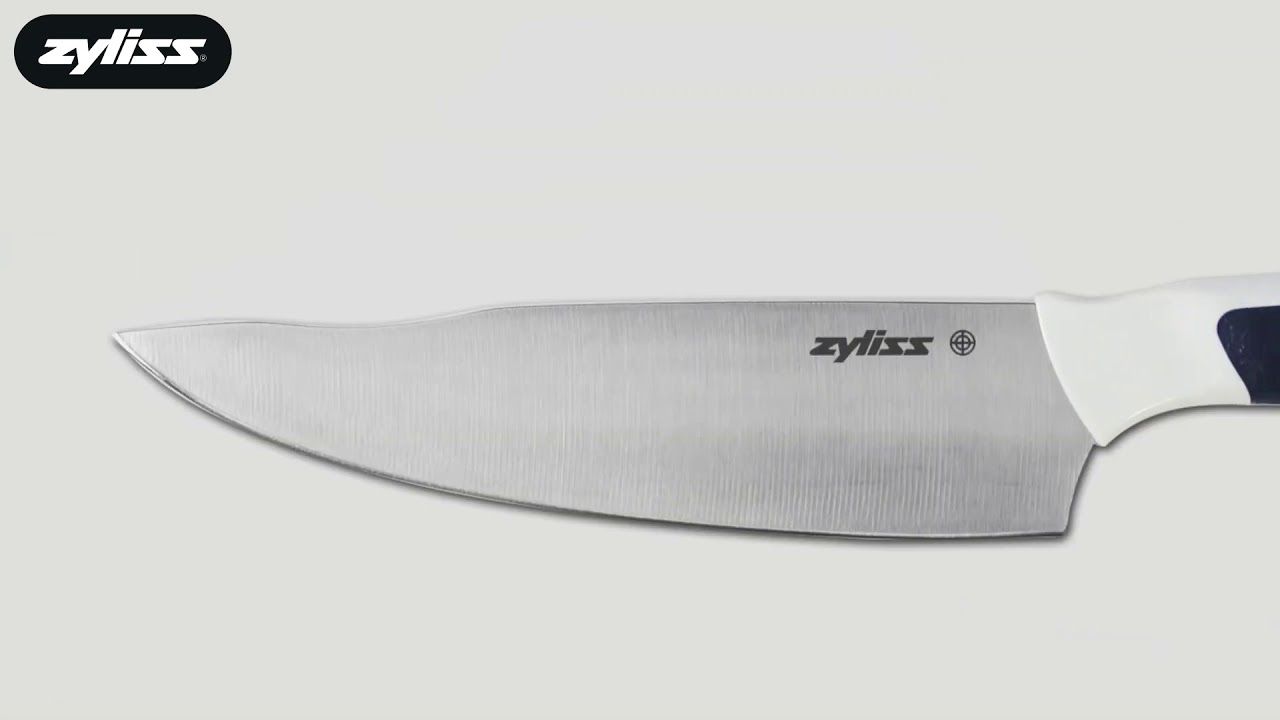 ZYLISS 3 Piece Value Knife Set with Sheath Covers, Stainless Steel NEW