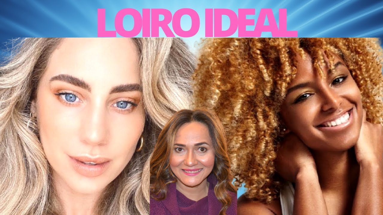 DESCUBRA CORES DE CABELO LOIRO QUE COMBINA COM TODO TOM DE PELE YouTube