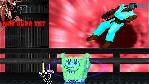 MUGEN Request: Fancy Pants Man & Pyra Vs Neo Zekrom V2 & Spongebob V2
