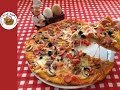 4 milyon kii tarafndan zlenen en lezzetli pizza tarifi  evde pizza hamuru nasl yaplr