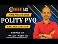 MPSC Prelims 2025 - Polity PYQ Analysis | ...राज्यशास्त्राच्या तयारीसाठी सर्वांत महत्त्वाचा टप्पा