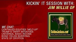 NEW Jim Willie x Crypto Blood! Cryptos Here to Stay, Trump's Tariffs, Bond Yields & Currency Wars! 