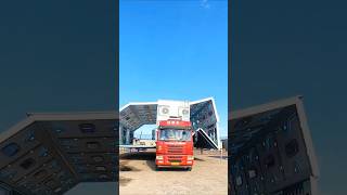 Multifunctional smart folding RV trailer for outdoor activities.#RV#Event trailer#Wedding Hall