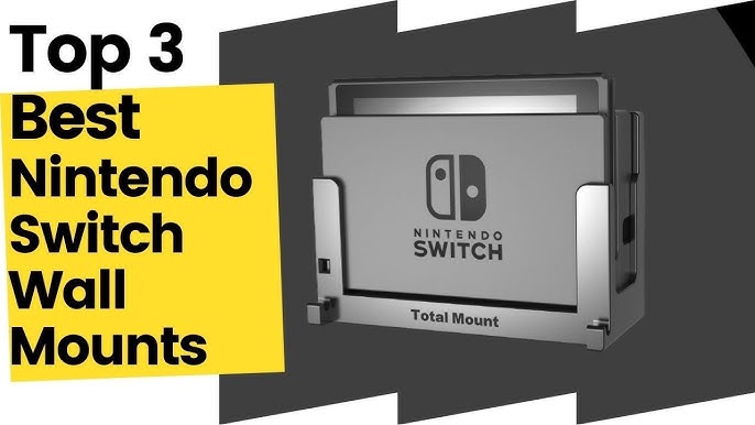 Switch Wall Mount  HIDEit Mount for the Nintendo Switch Game