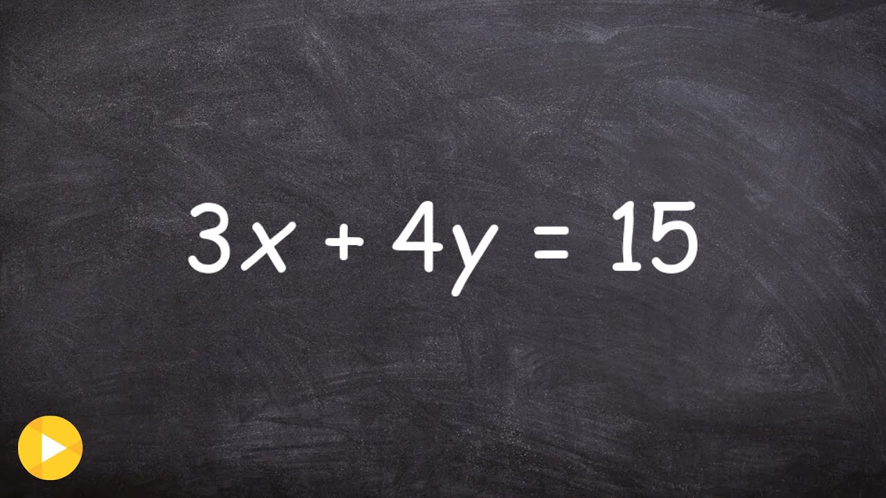 how to solve 2 equations with x and y