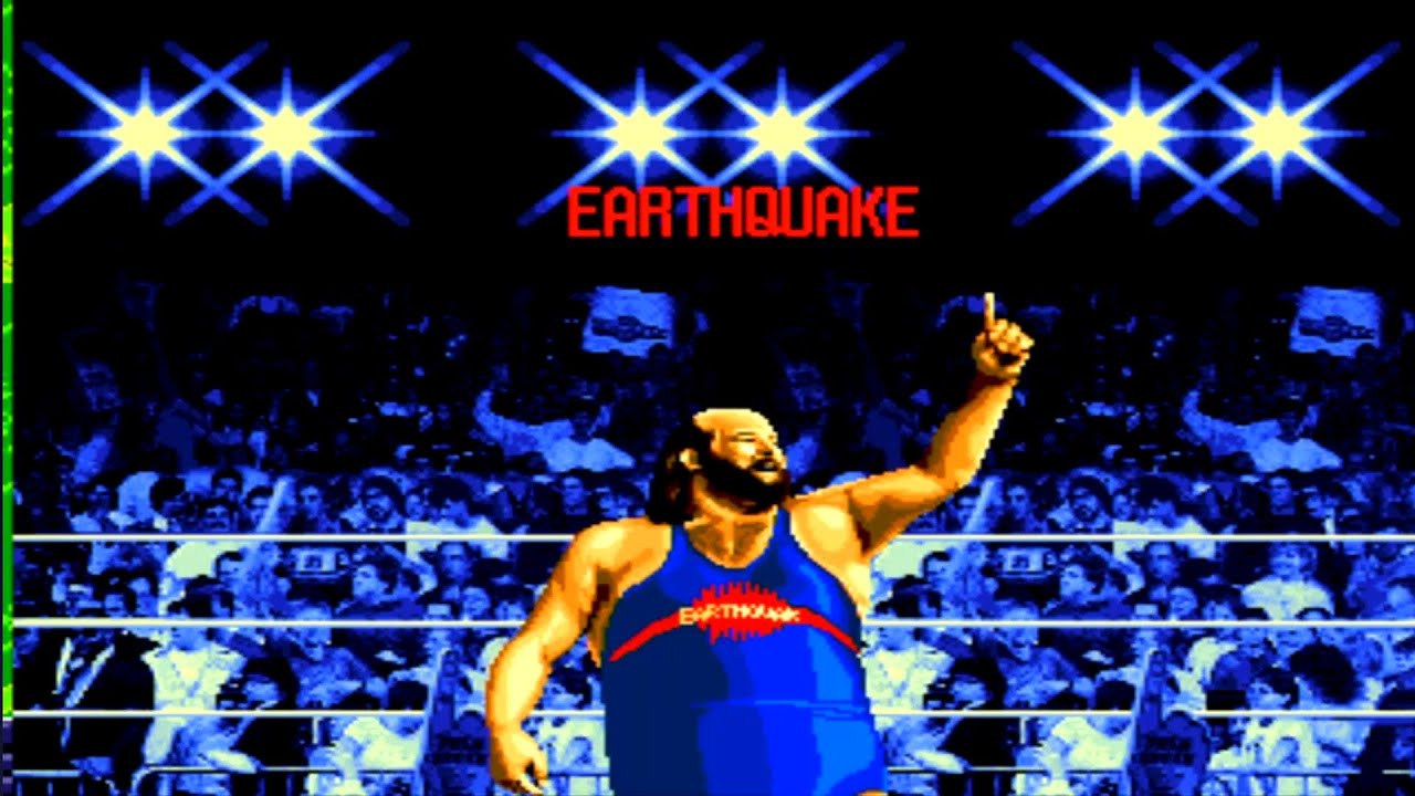 WWF WrestleFest Royal Rumble - Earthquake - RAN OUT OF TIME WTF!!!!